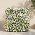 Karelalia | Premium 5D Ivory & Greenery Silk Event-Ready Floral Wall Backdrop for Elegant Minimalist Events | Shipping Included