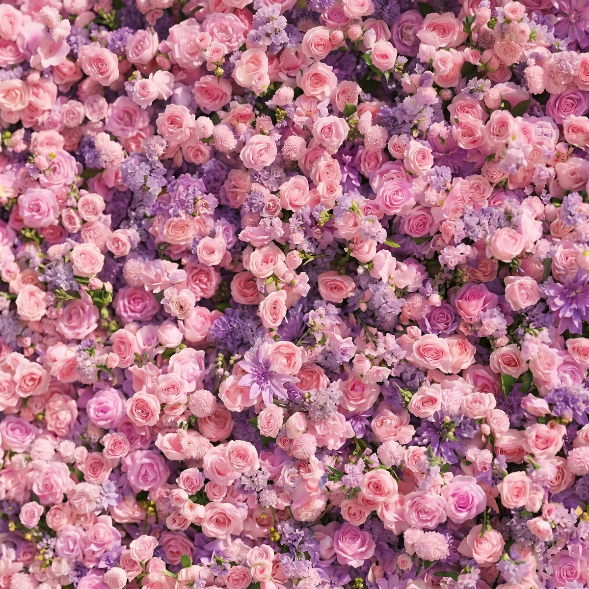 Keirrielle | Luxury 5D Lavender Purple & Soft Pink Silk Floral Wall Backdrop for Romantic Dreamy Weddings | Shipping Included