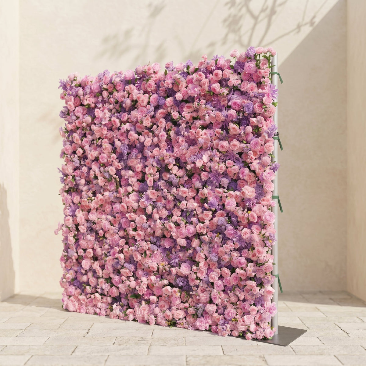 Keirrielle | Luxury 5D Lavender Purple & Soft Pink Silk Floral Wall Backdrop for Romantic Dreamy Weddings | Shipping Included