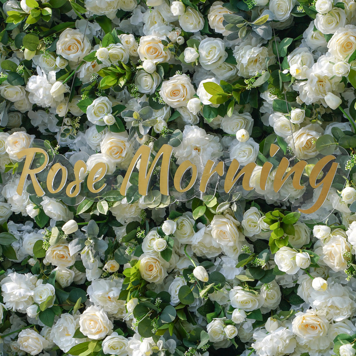 Kitty | 7D Event-Ready Artificial Floral Wall Backdrop, Roll-Up Fabric | Shipping Included