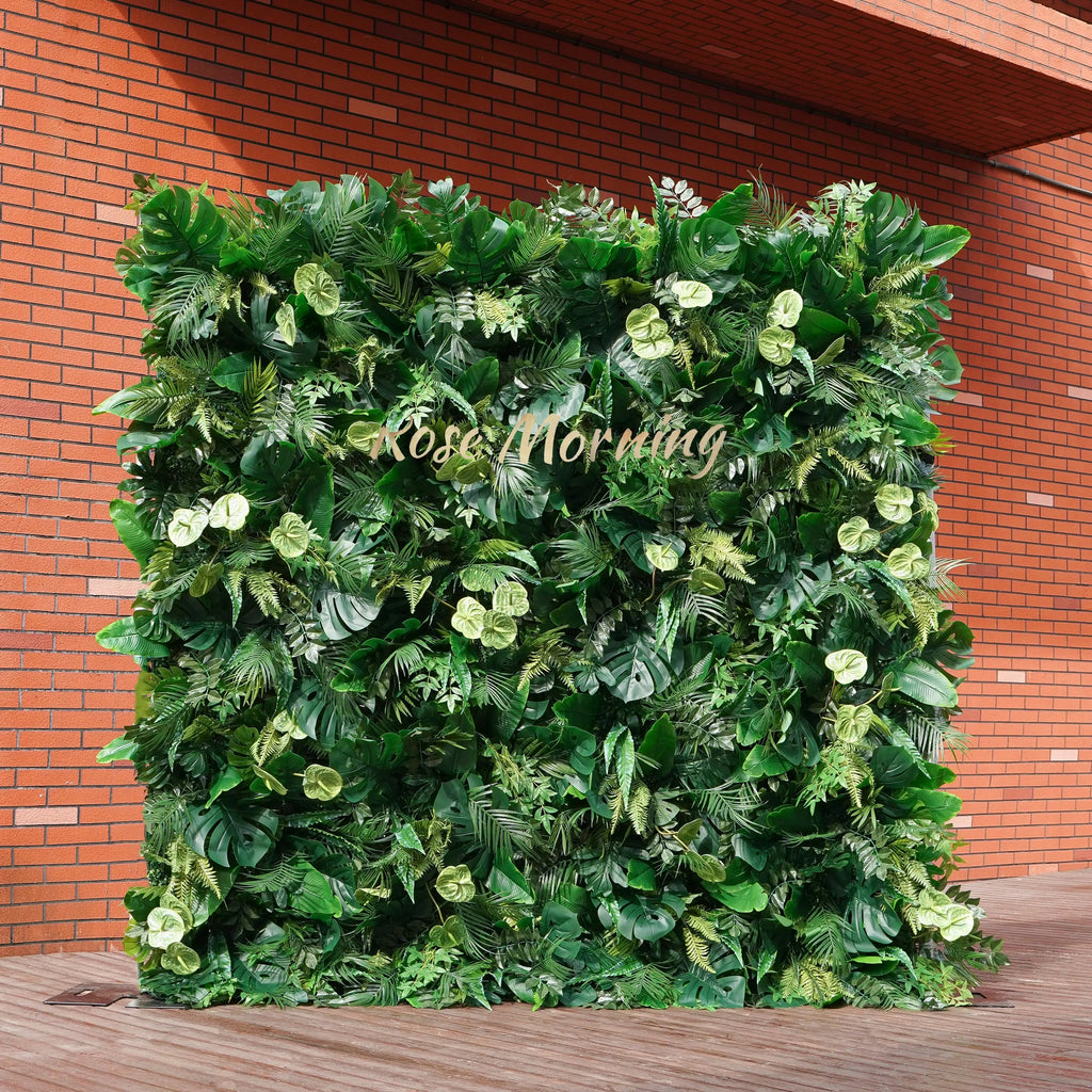 Luke | 5D Event-Ready Artificial Floral Wall Backdrop, Roll-Up Fabric | Shipping Included