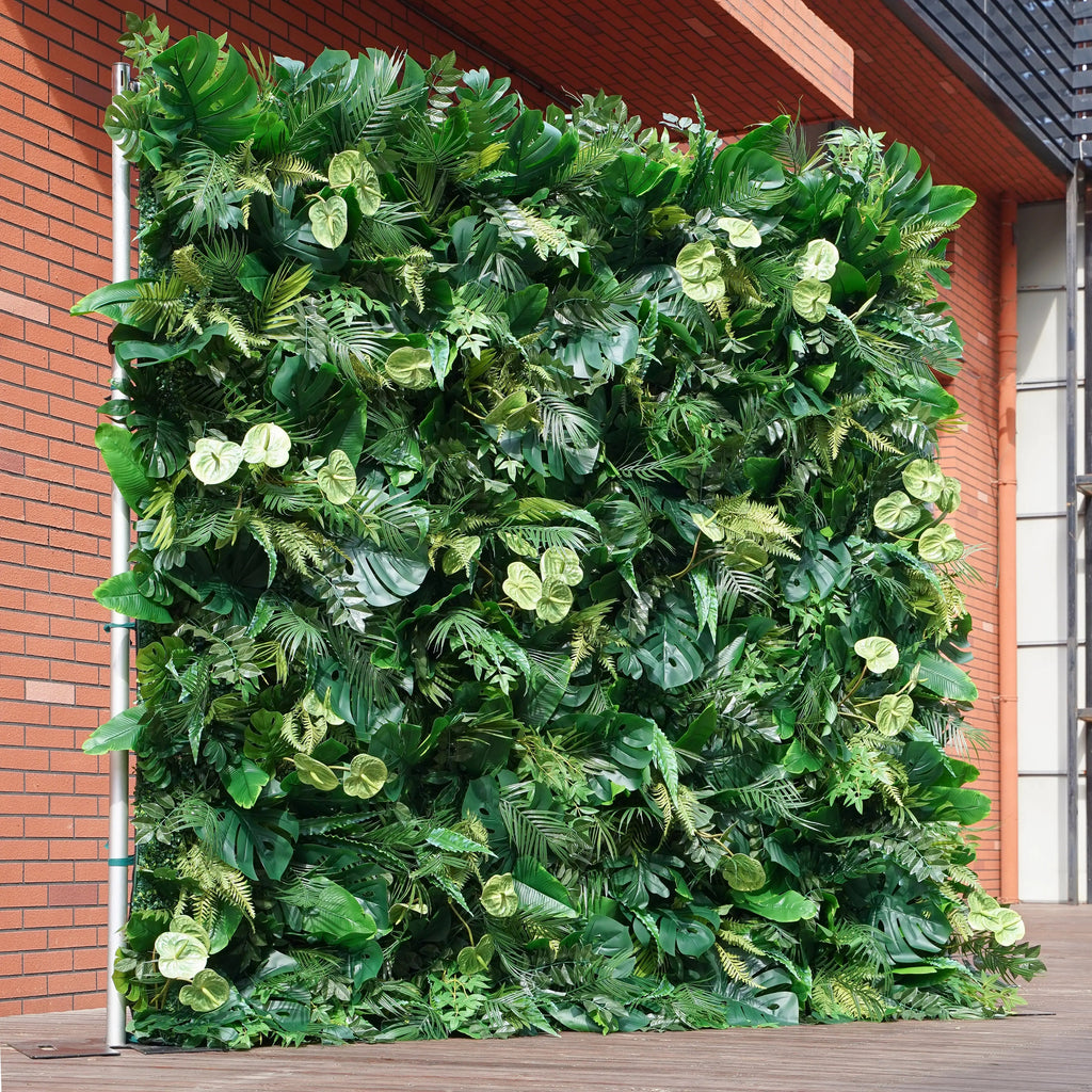 Luke | 5D Event-Ready Artificial Floral Wall Backdrop, Roll-Up Fabric | Shipping Included