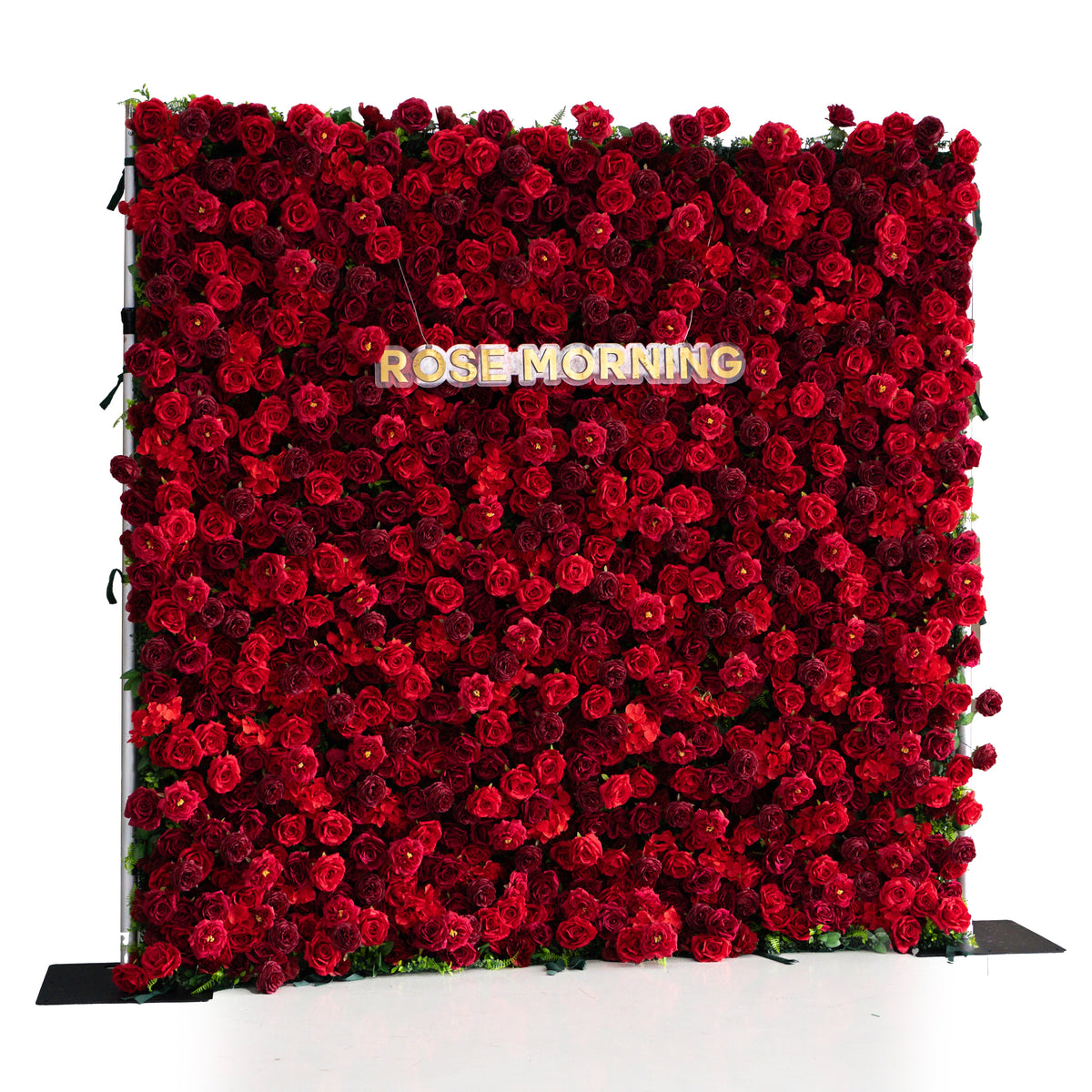 Luna | 3D Layered Flower Wall - Luxury Silk Rolling Backdrop | Shipping Included