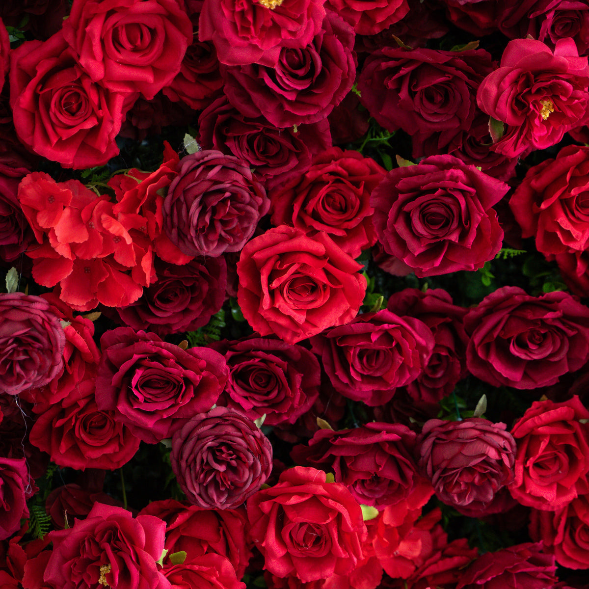 Luna | 3D Layered Flower Wall - Luxury Silk Rolling Backdrop | Shipping Included