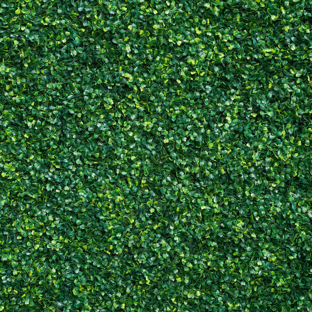 Milan | Fabric Artificial rolling up curtain green flower wall(In Us Stock) | Shipping Included