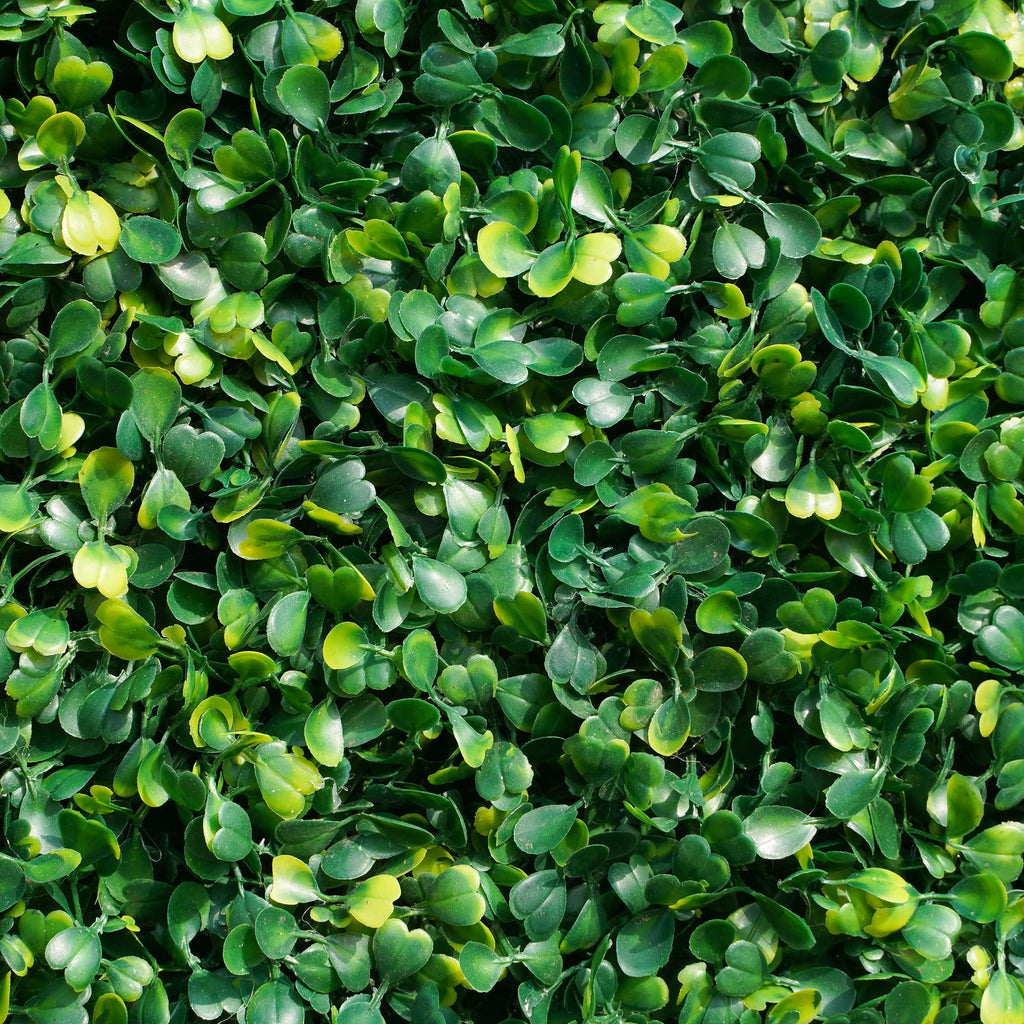 Milan | Fabric Artificial rolling up curtain green flower wall(In Us Stock) | Shipping Included