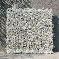 Mireli | 5D Dusty Blue and Ivory Event-Ready Silk Rose Floral Wall Backdrop for Elegant Event & Wedding Backdrops | Shipping Included
