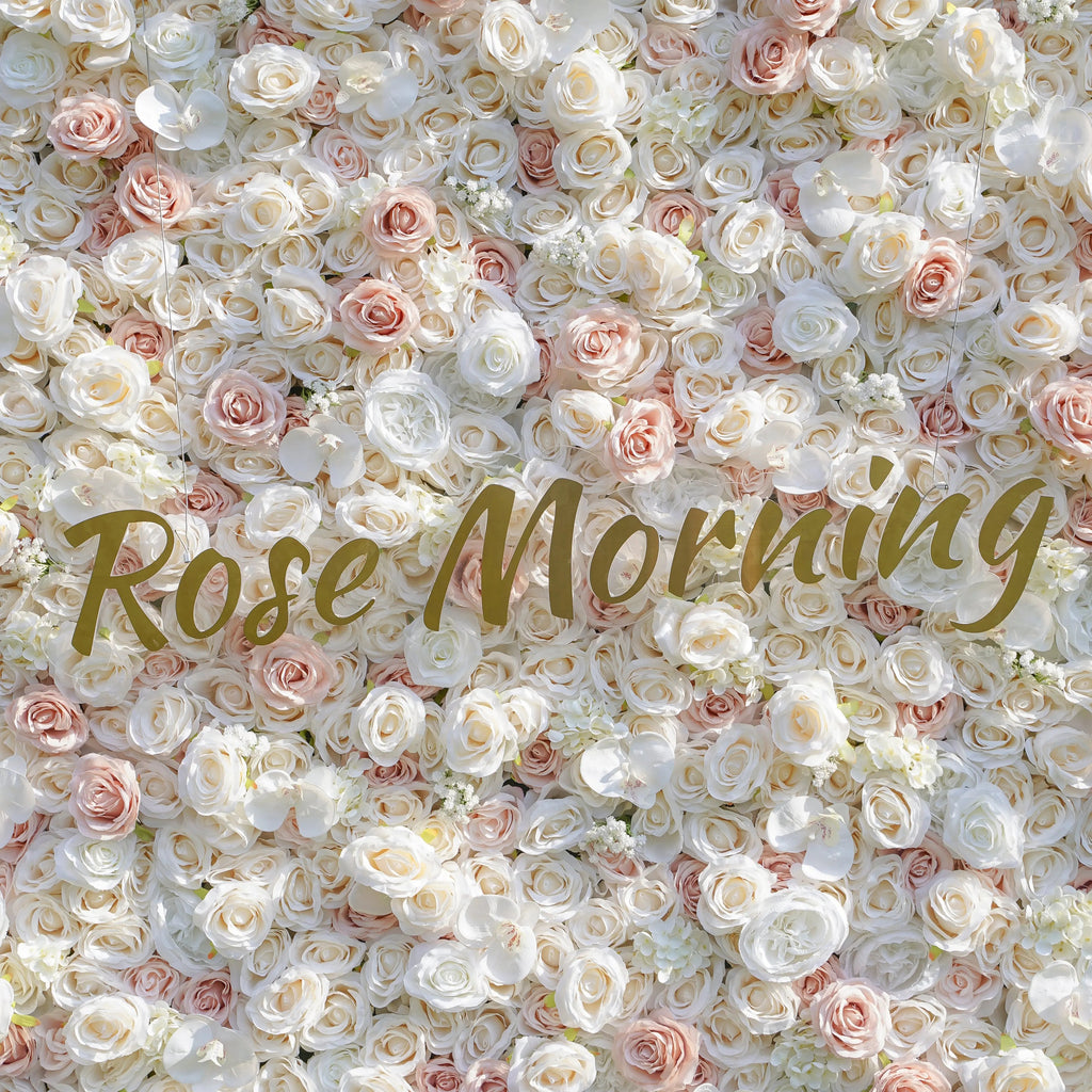 Mischa | 5D Event-Ready Artificial Floral Wall Backdrop, Roll-Up Fabric | Shipping Included