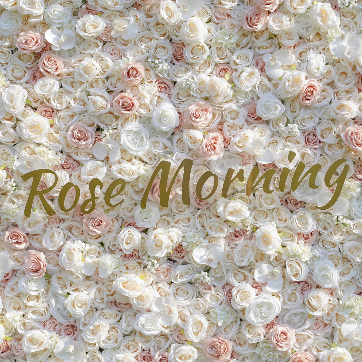 Mischa | 5D Event-Ready Artificial Floral Wall Backdrop, Roll-Up Fabric | Shipping Included