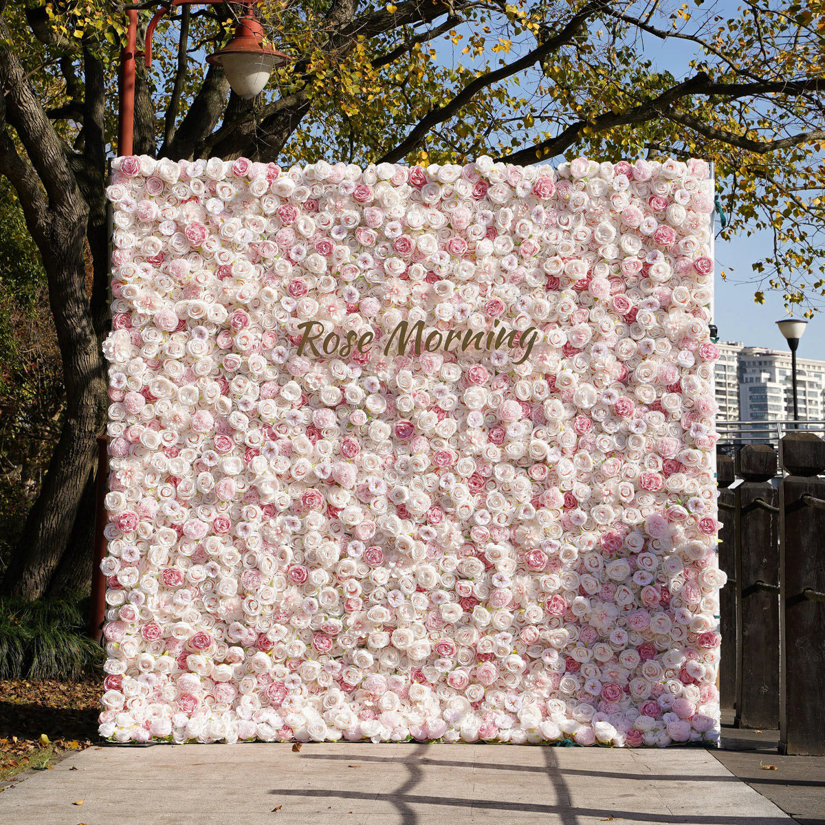 Miss Bella | 3D Event-Ready Artificial Floral Wall Backdrop, Roll-Up Fabric | Shipping Included