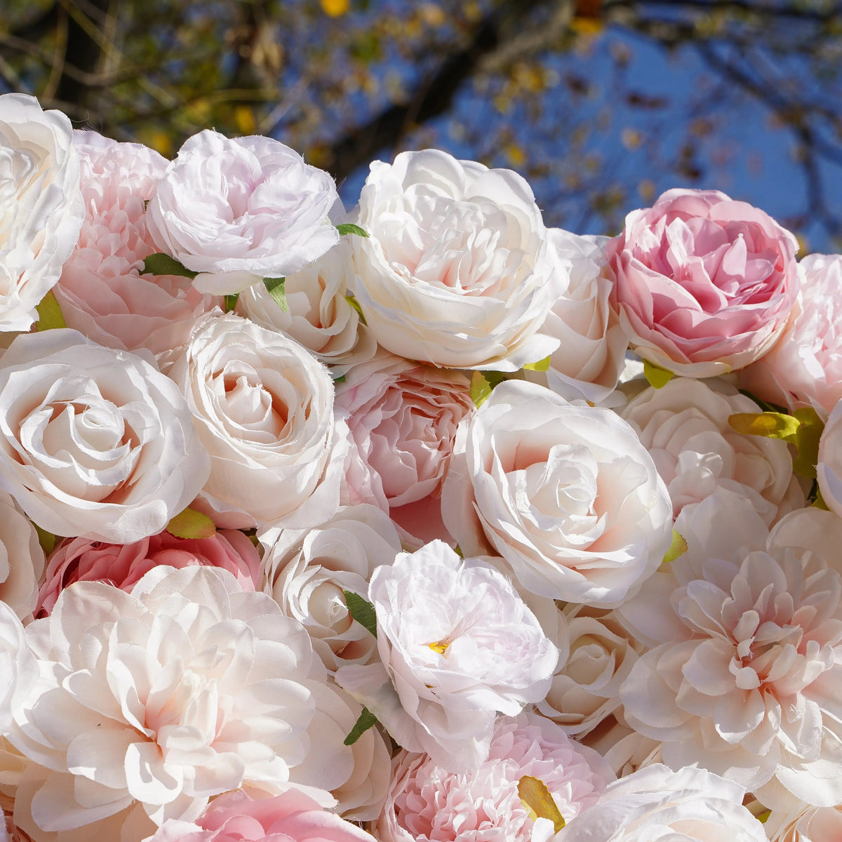 Miss Bella | 3D Event-Ready Artificial Floral Wall Backdrop, Roll-Up Fabric | Shipping Included