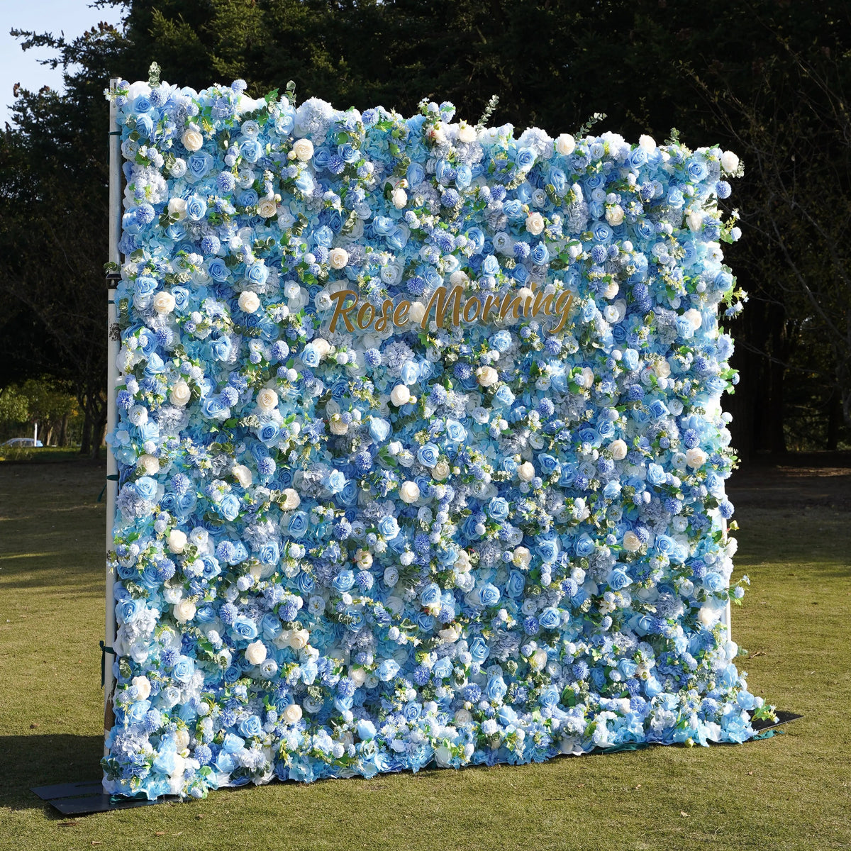Molly | 5D Event-Ready Artificial Floral Wall Backdrop, Roll-Up Fabric (Ready to ship) | Shipping Included