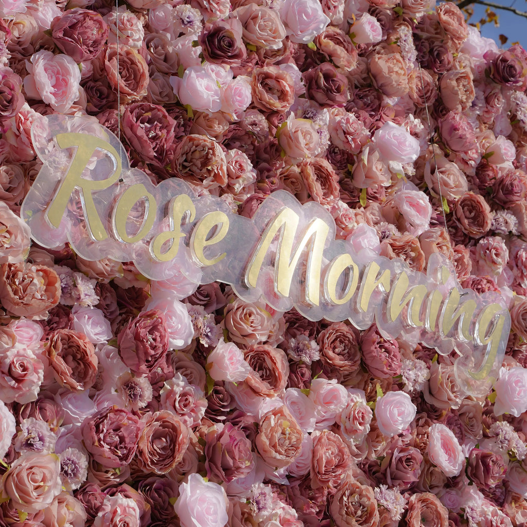 Monet | 5D Event-Ready Artificial Floral Wall Backdrop, Roll-Up Fabric | Shipping Included