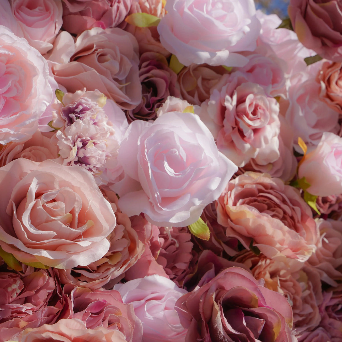 Monet | 5D Event-Ready Artificial Floral Wall Backdrop, Roll-Up Fabric | Shipping Included