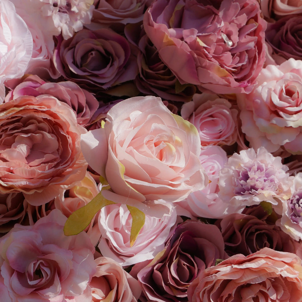 Monet | 5D Event-Ready Artificial Floral Wall Backdrop, Roll-Up Fabric | Shipping Included