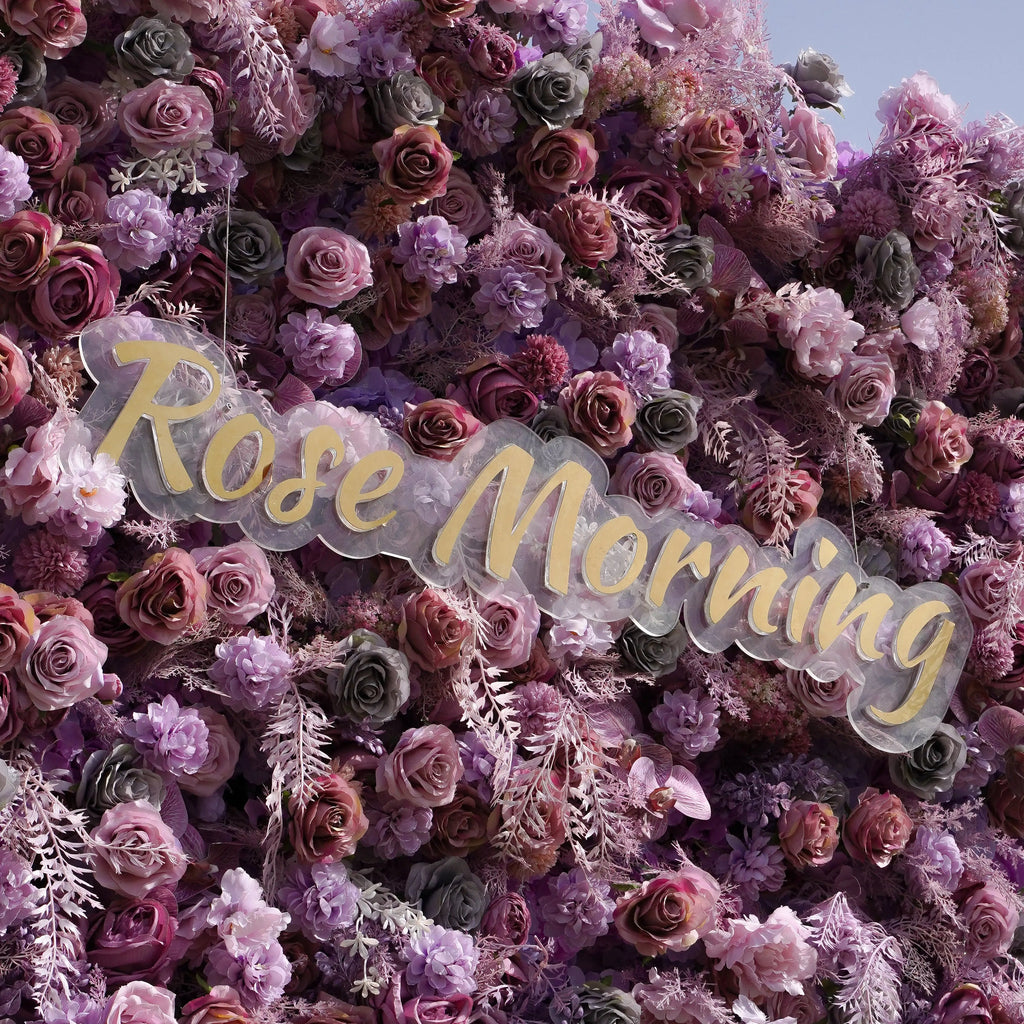 Monica | 5D Event-Ready Artificial Floral Wall Backdrop, Roll-Up Fabric | Shipping Included