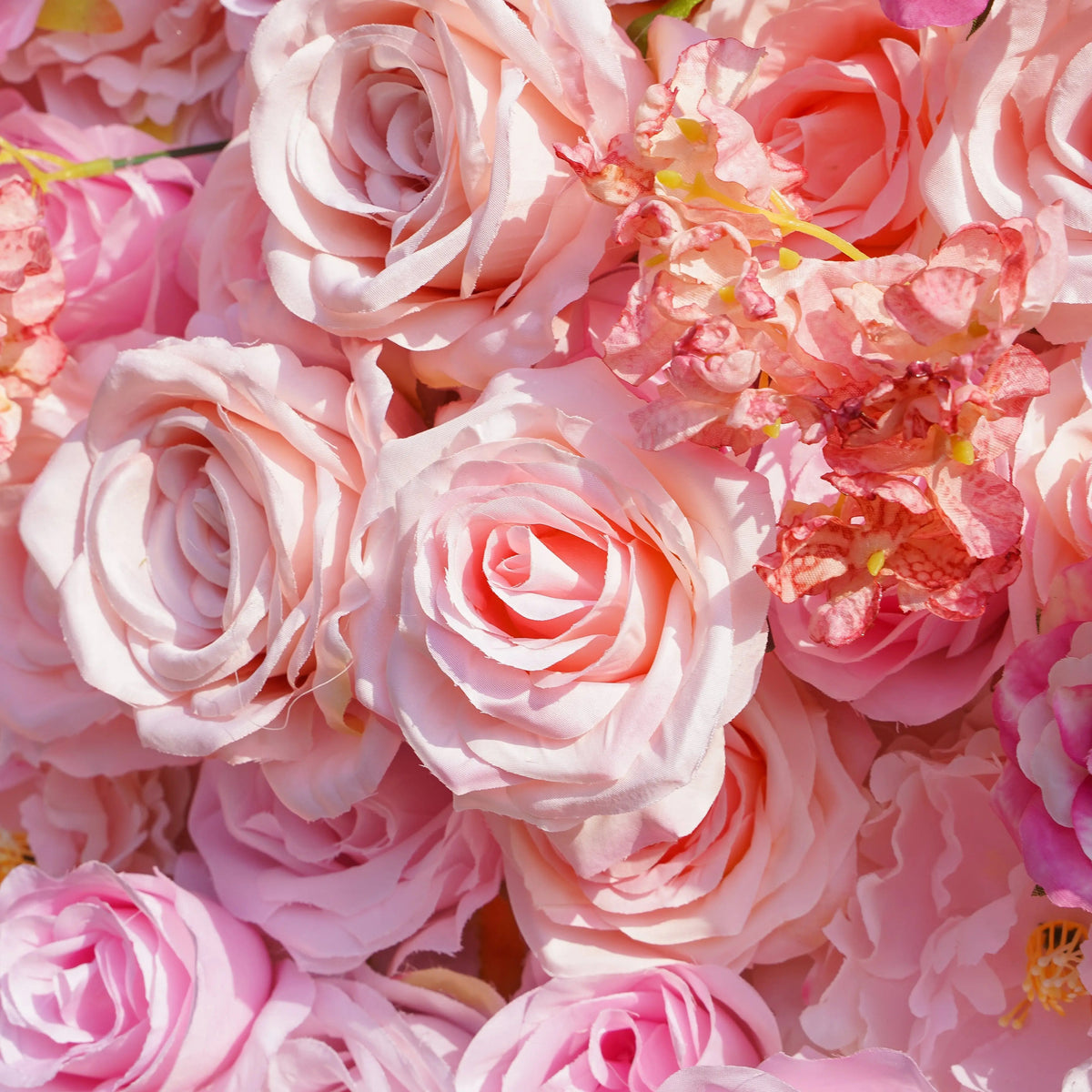 Nana | 5D Event-Ready Artificial Floral Wall Backdrop, Roll-Up Fabric | Shipping Included
