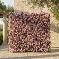 Nirex | 5D Berry & Pink Event-Ready Silk Rose Floral Wall Backdrop for Luxury Event Decor | Shipping Included