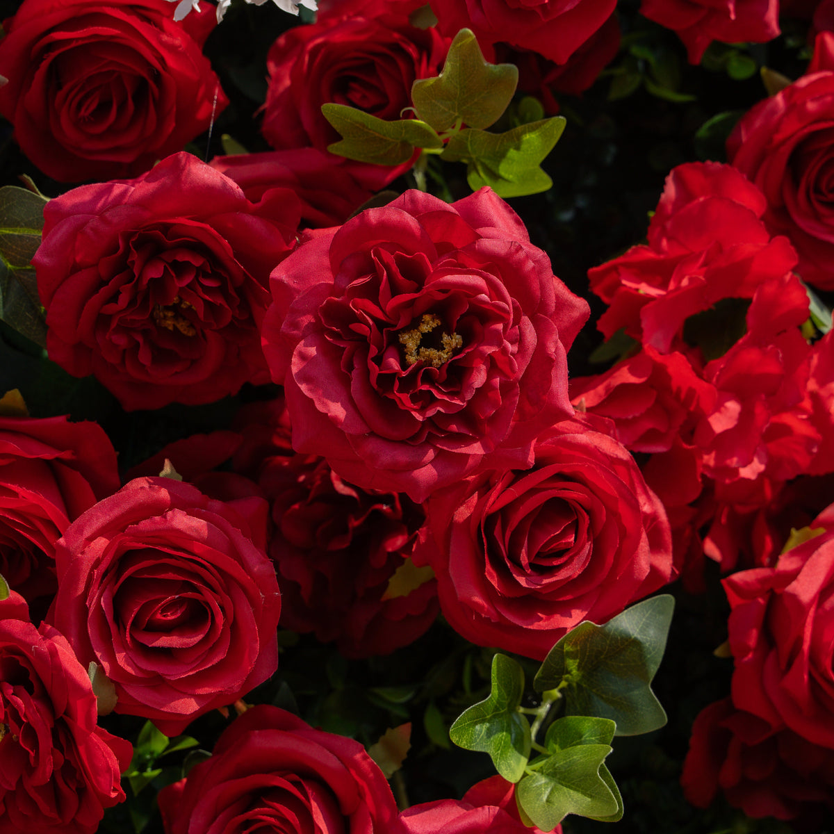 Noelle | 3D Event-Ready Artificial Floral Wall Backdrop, Roll-Up Fabric | Shipping Included