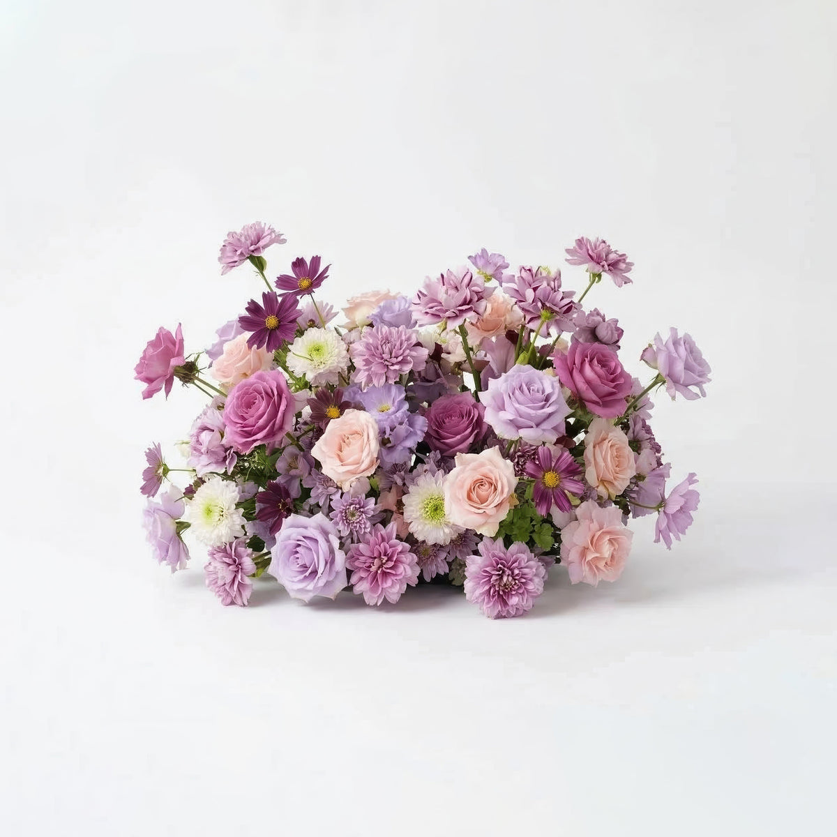 Nyvra | Dreamy Lavender & Purple Butterfly-Shaped Artificial Floral Wall for Garden Wedding & Event | Shipping Included