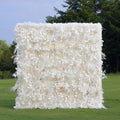 Pampas | 5D Grey Pampas Grass Event-Ready Artificial Floral Wall Backdrop, Roll-Up Fabric | Shipping Included