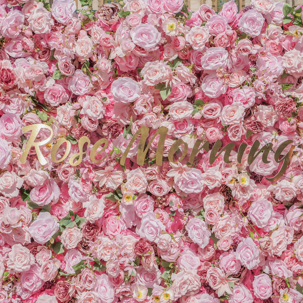 Pelin | 5D Fabric Artificial Flower Wall Rolling Up Curtain Flower Wall | Shipping Included