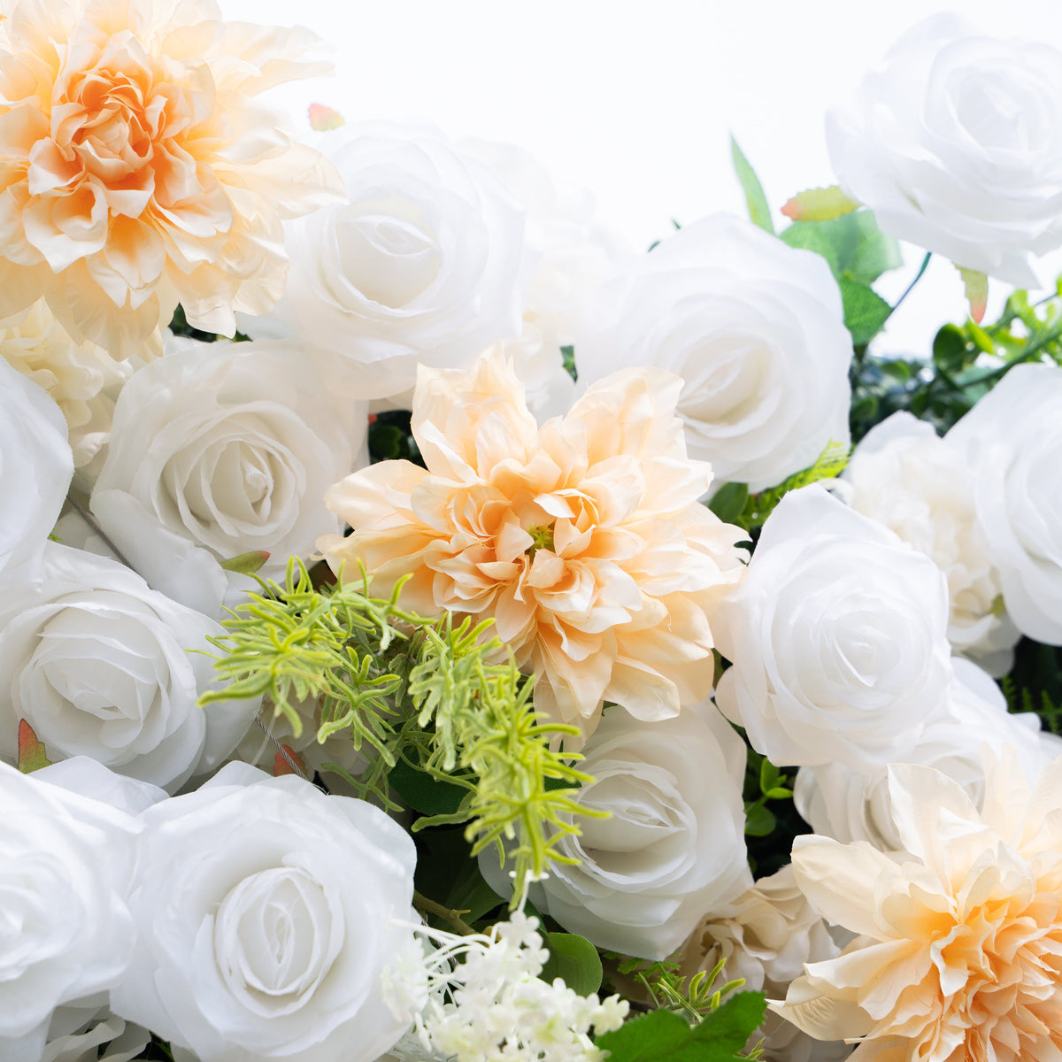 Penelope | 3D Event-Ready Artificial Floral Wall Backdrop, Roll-Up Fabric | Shipping Included