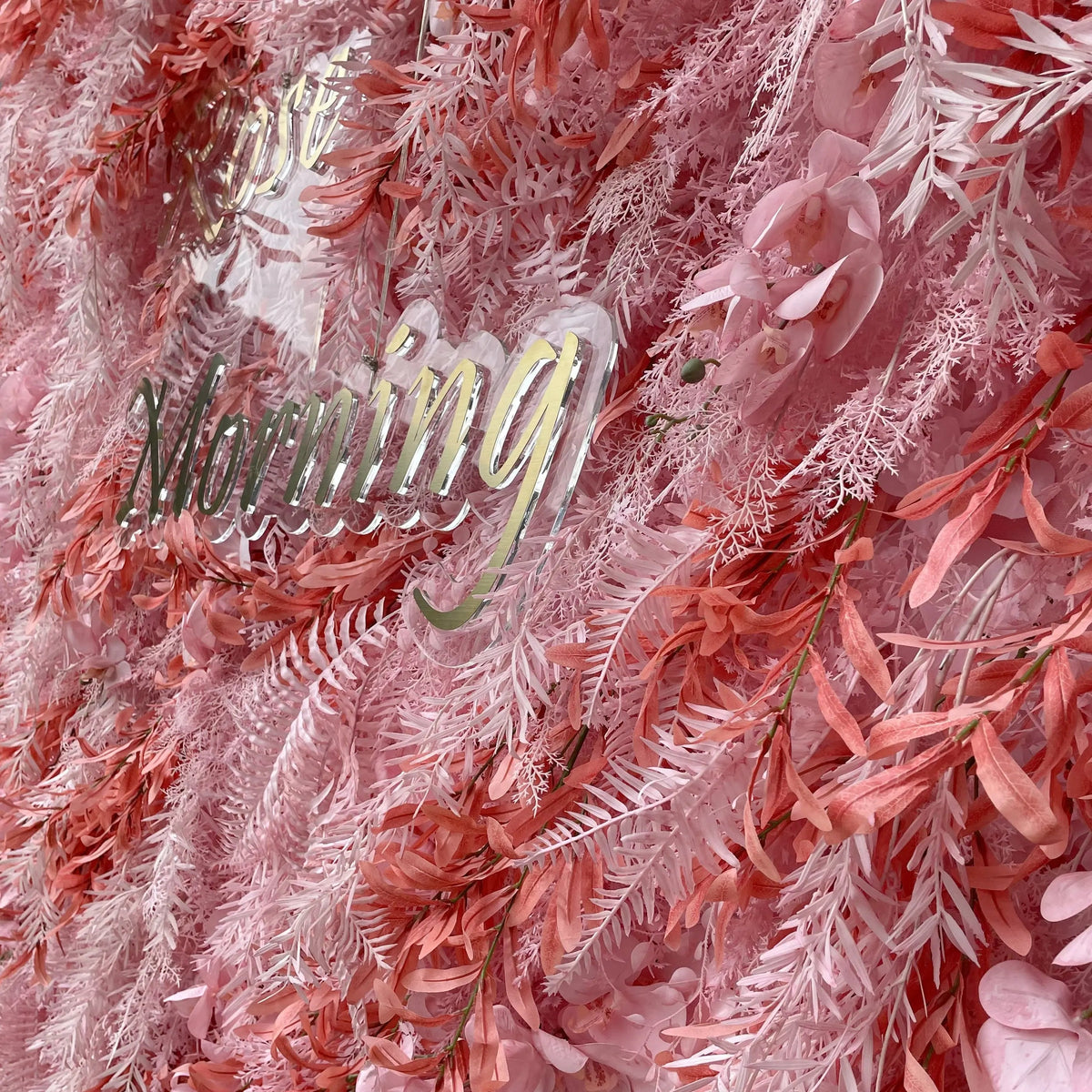 Pink Dream | 5D Event-Ready Artificial Floral Wall Backdrop, Roll-Up Fabric | Shipping Included