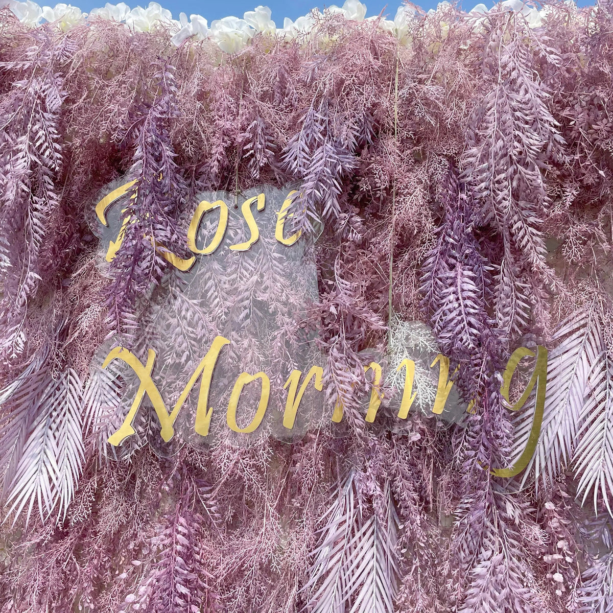 Purple Dream | 5D Event-Ready Artificial Floral Wall Backdrop, Roll-Up Fabric | Shipping Included
