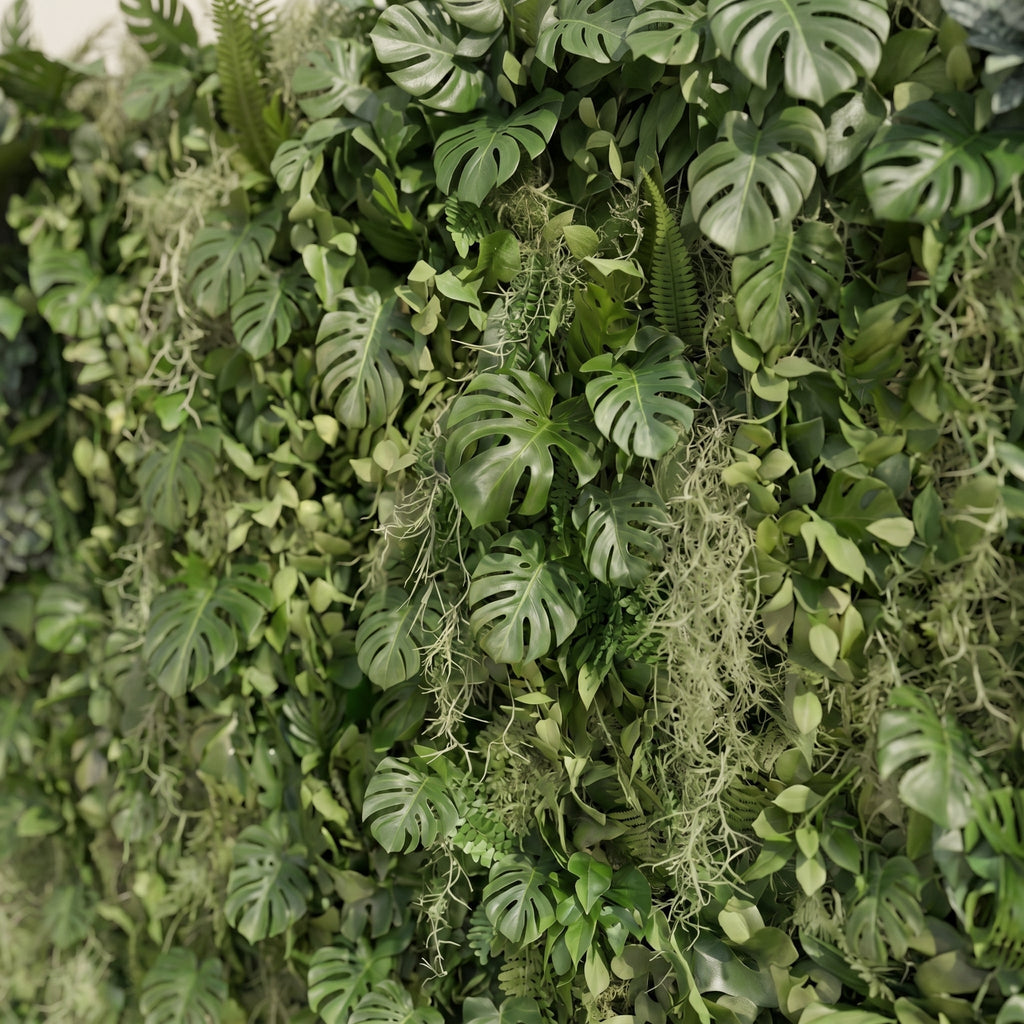Raelira | Luxury 5D Green Silk Event-Ready Floral Wall Backdrop for Elegant Minimalist Weddings | Shipping Included