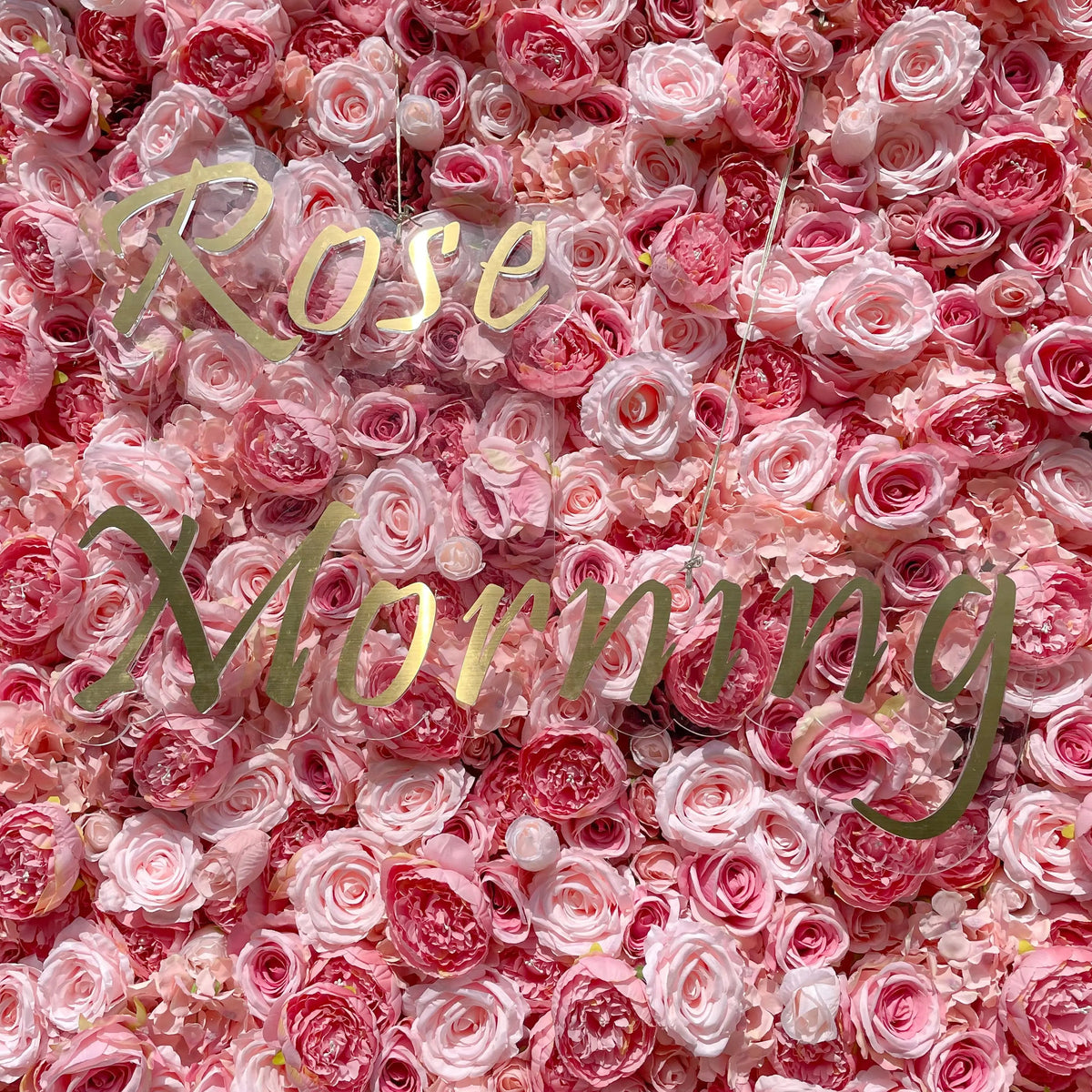 Rina | 4D Event-Ready Artificial Floral Wall Backdrop, Roll-Up Fabric | Shipping Included