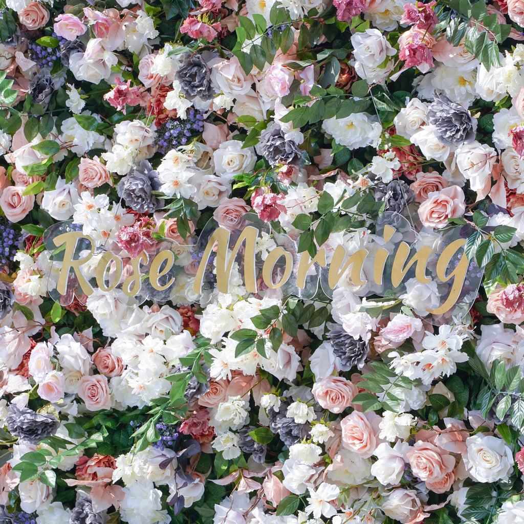 Selena | 5D Event-Ready Artificial Floral Wall Backdrop, Roll-Up Fabric | Shipping Included