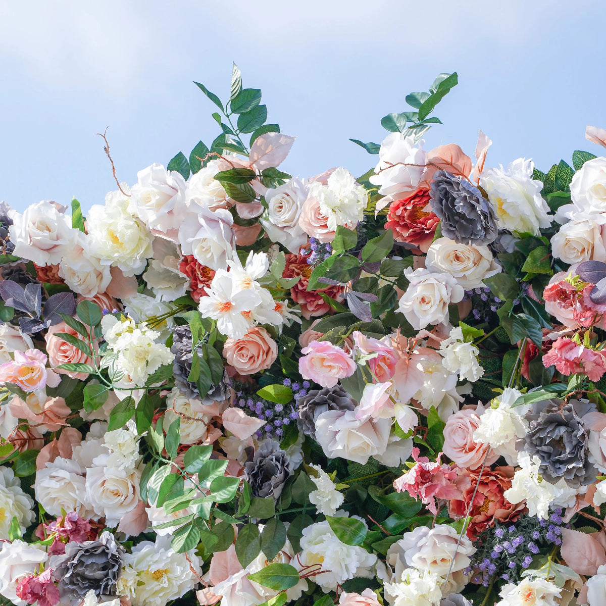 Selena | 5D Event-Ready Artificial Floral Wall Backdrop, Roll-Up Fabric | Shipping Included