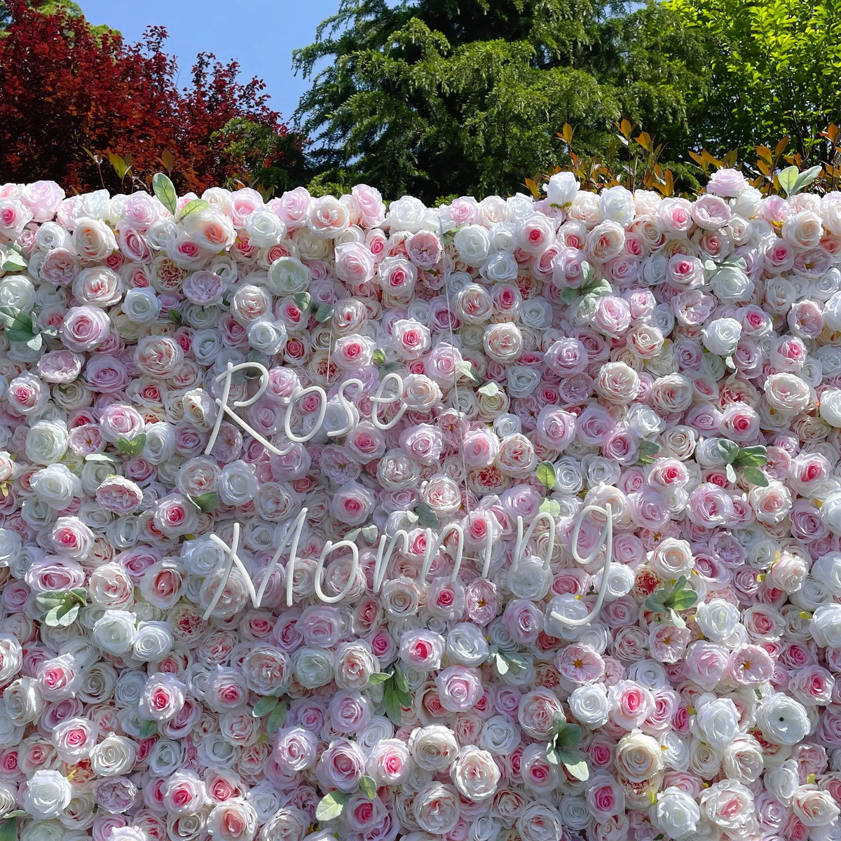 Sophia | 4D Event-Ready Artificial Floral Wall Backdrop, Roll-Up Fabric | Shipping Included