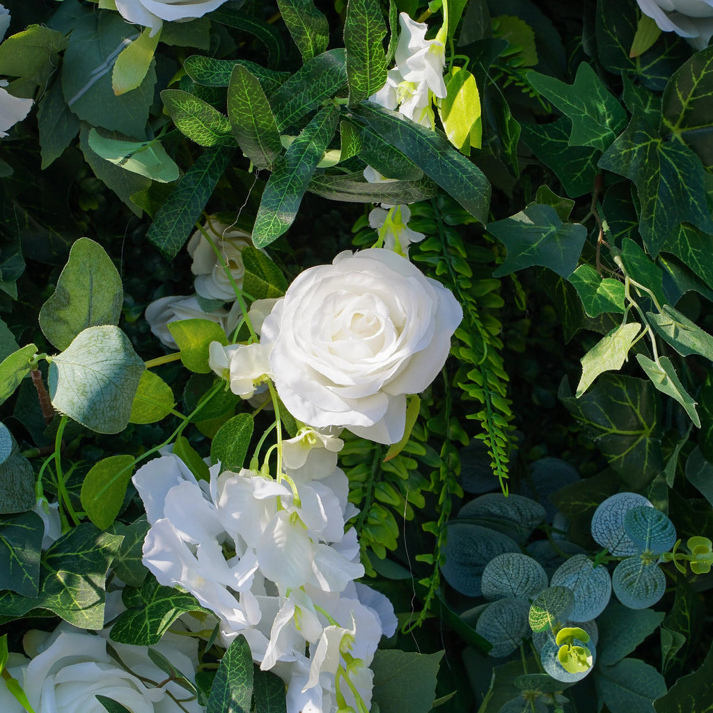 Spring | 3D Event-Ready Artificial Floral Wall Backdrop, Roll-Up Fabric | Shipping Included
