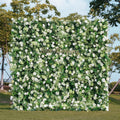 Summer | 5D Garden Series New Event-Ready Artificial Floral Wall Backdrop, Roll-Up Fabric | Shipping Included