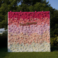 Tina | 5D Event-Ready Artificial Floral Wall Backdrop, Roll-Up Fabric | Shipping Included