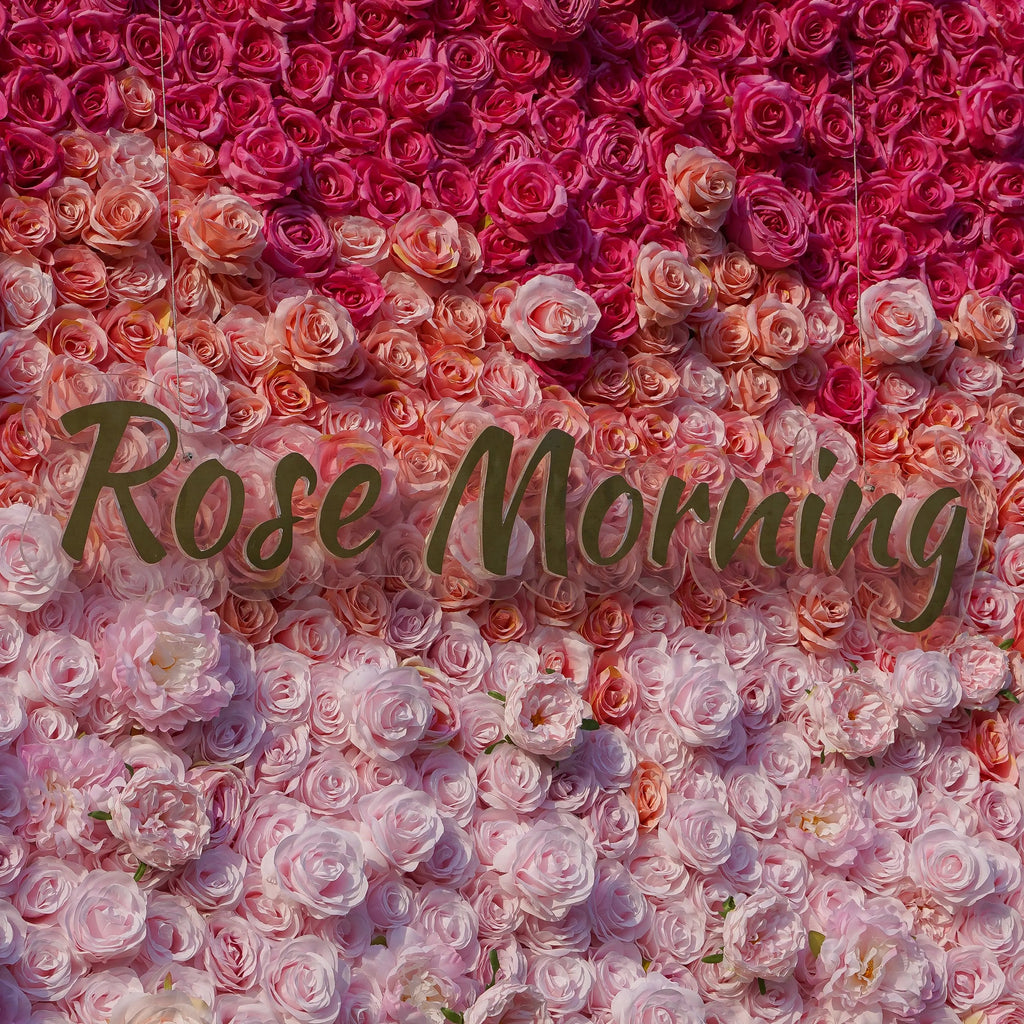 Tina | 5D Event-Ready Artificial Floral Wall Backdrop, Roll-Up Fabric | Shipping Included