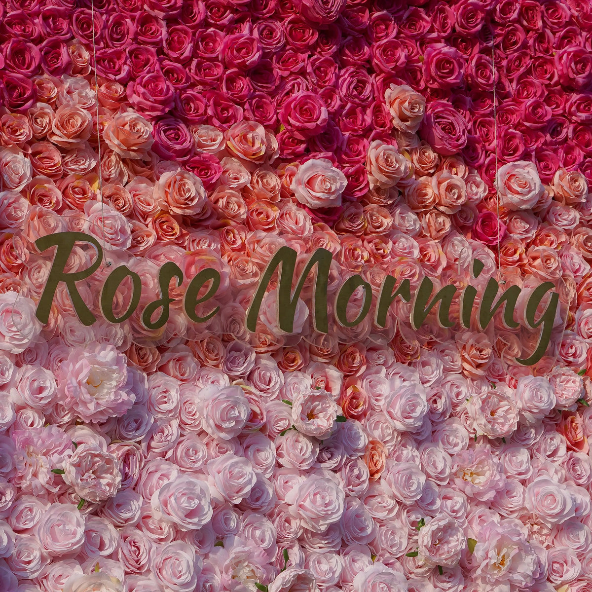Tina | 5D Event-Ready Artificial Floral Wall Backdrop, Roll-Up Fabric | Shipping Included