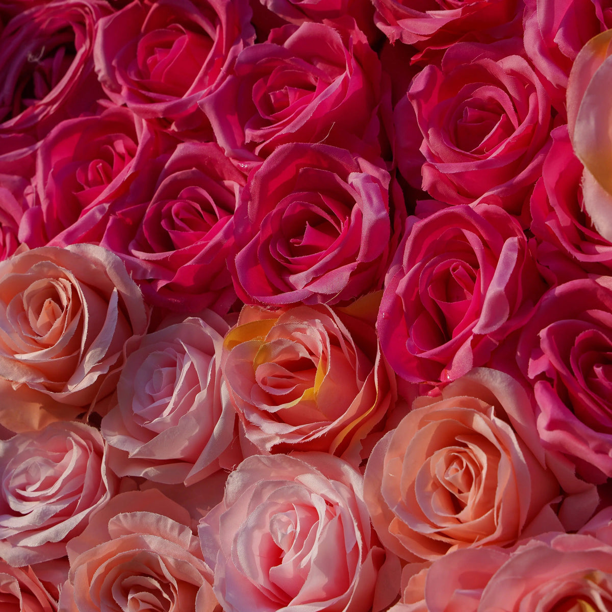 Tina | 5D Event-Ready Artificial Floral Wall Backdrop, Roll-Up Fabric | Shipping Included
