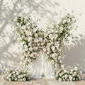 Velmora | Exquisite Ivory Butterfly-Shaped Flower Wall for Birthday & Anniversary Decor | Shipping Included