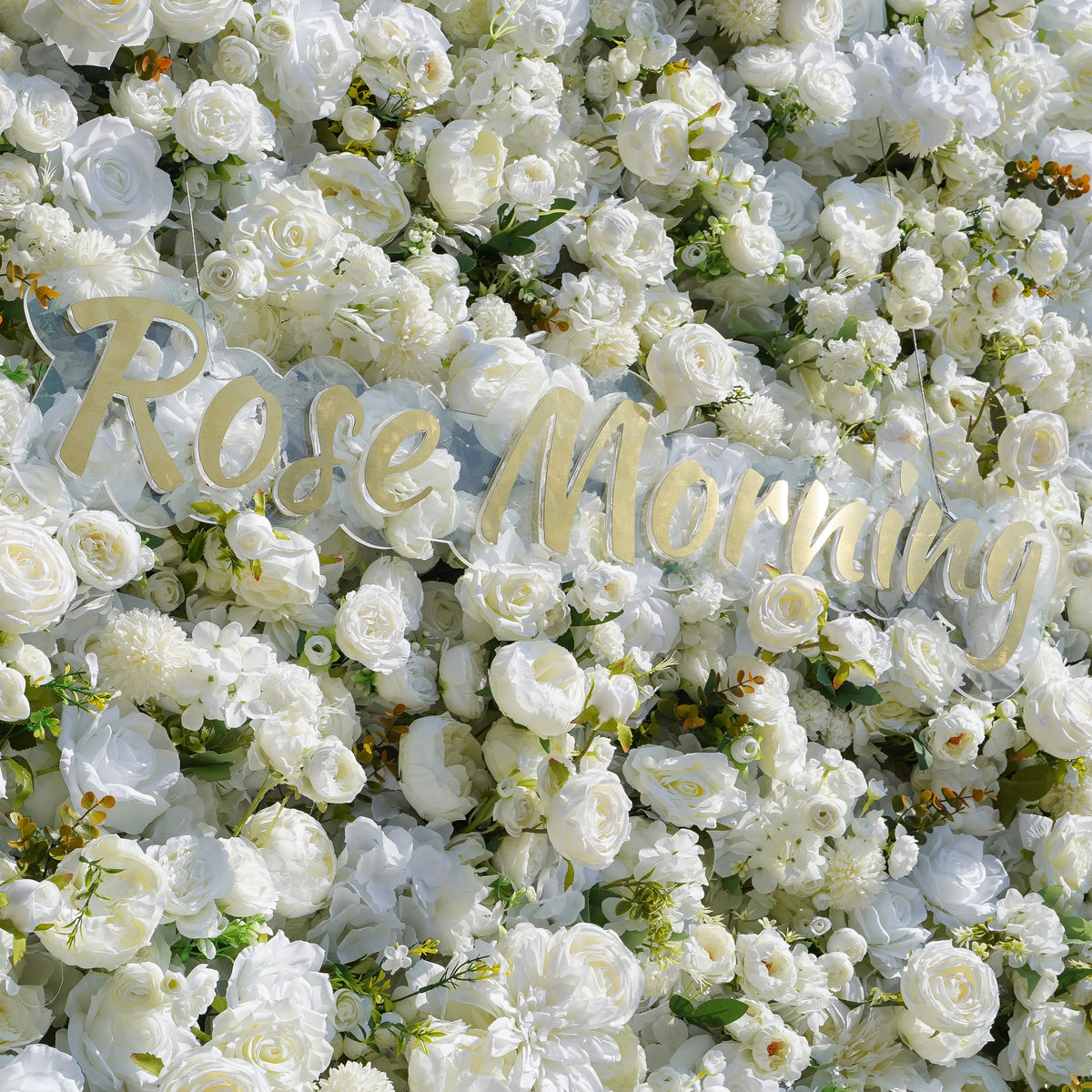 YaYa | 5D Rose Morning Zipper flower wall Fabric Backdrop Artificial rolling up curtain flower wall | Shipping Included