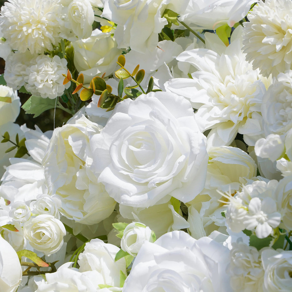 YaYa | 5D Rose Morning Zipper flower wall Fabric Backdrop Artificial rolling up curtain flower wall | Shipping Included