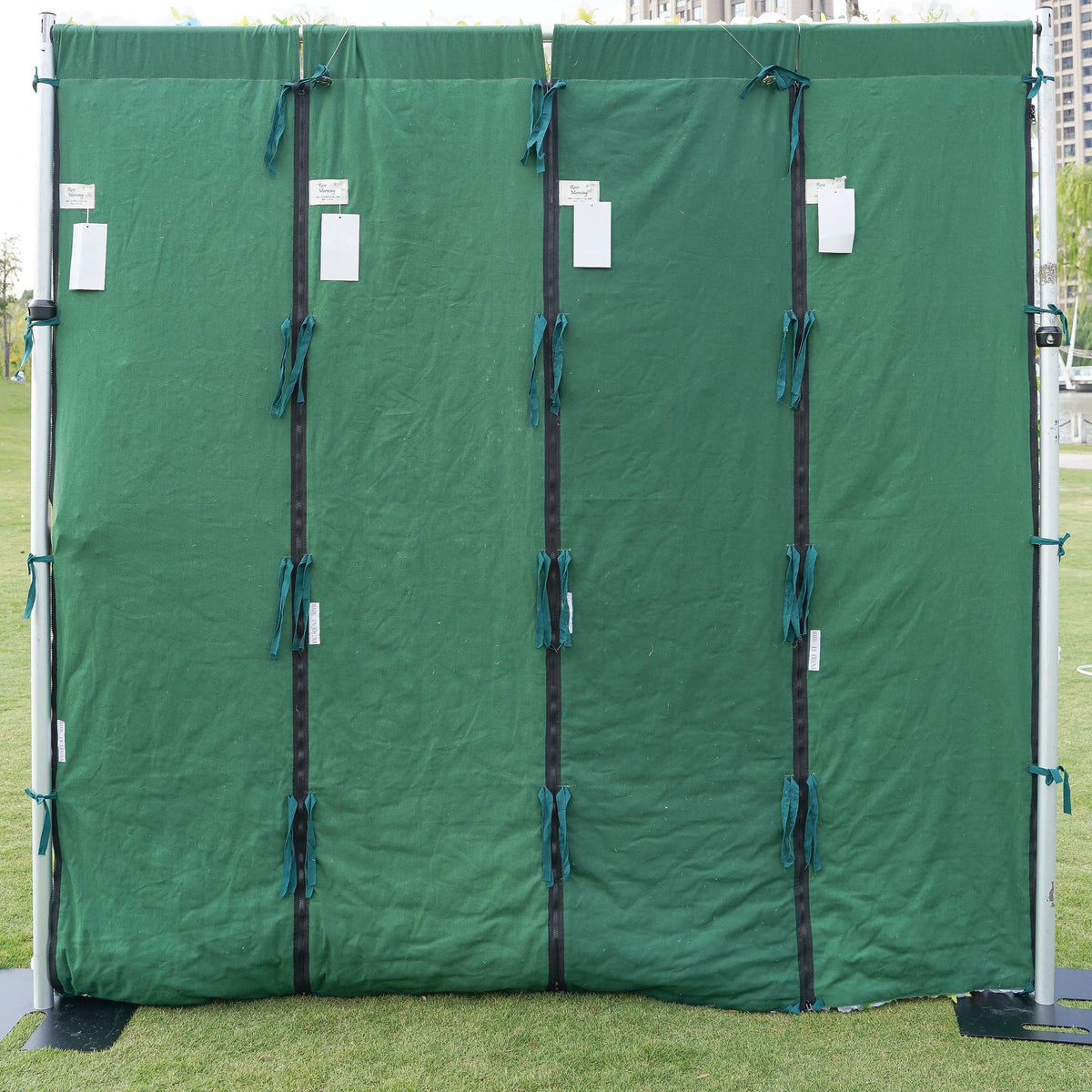 YaYa | 5D Rose Morning Zipper flower wall Fabric Backdrop Artificial rolling up curtain flower wall | Shipping Included