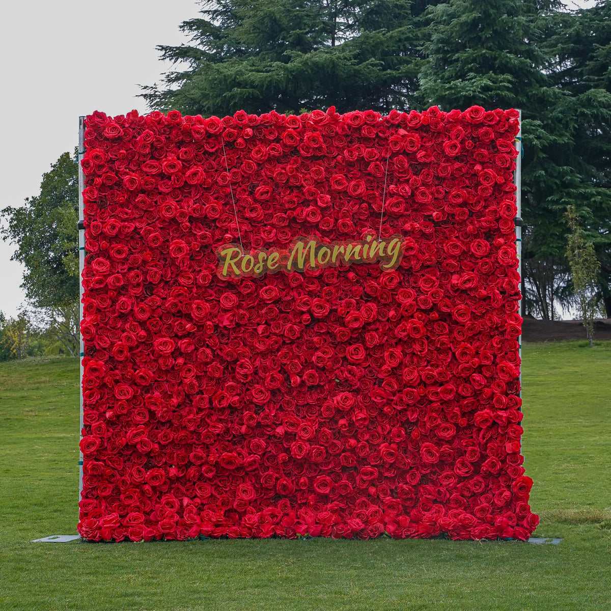 Yolanda | 4D Event-Ready Artificial Floral Wall Backdrop, Roll-Up Fabric | Shipping Included