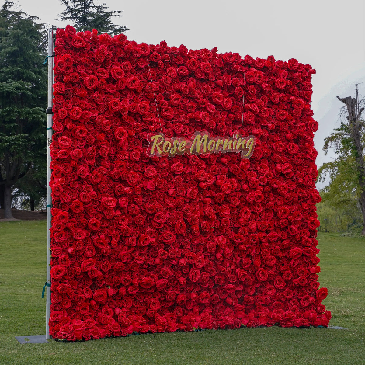 Yolanda | 4D Event-Ready Artificial Floral Wall Backdrop, Roll-Up Fabric | Shipping Included