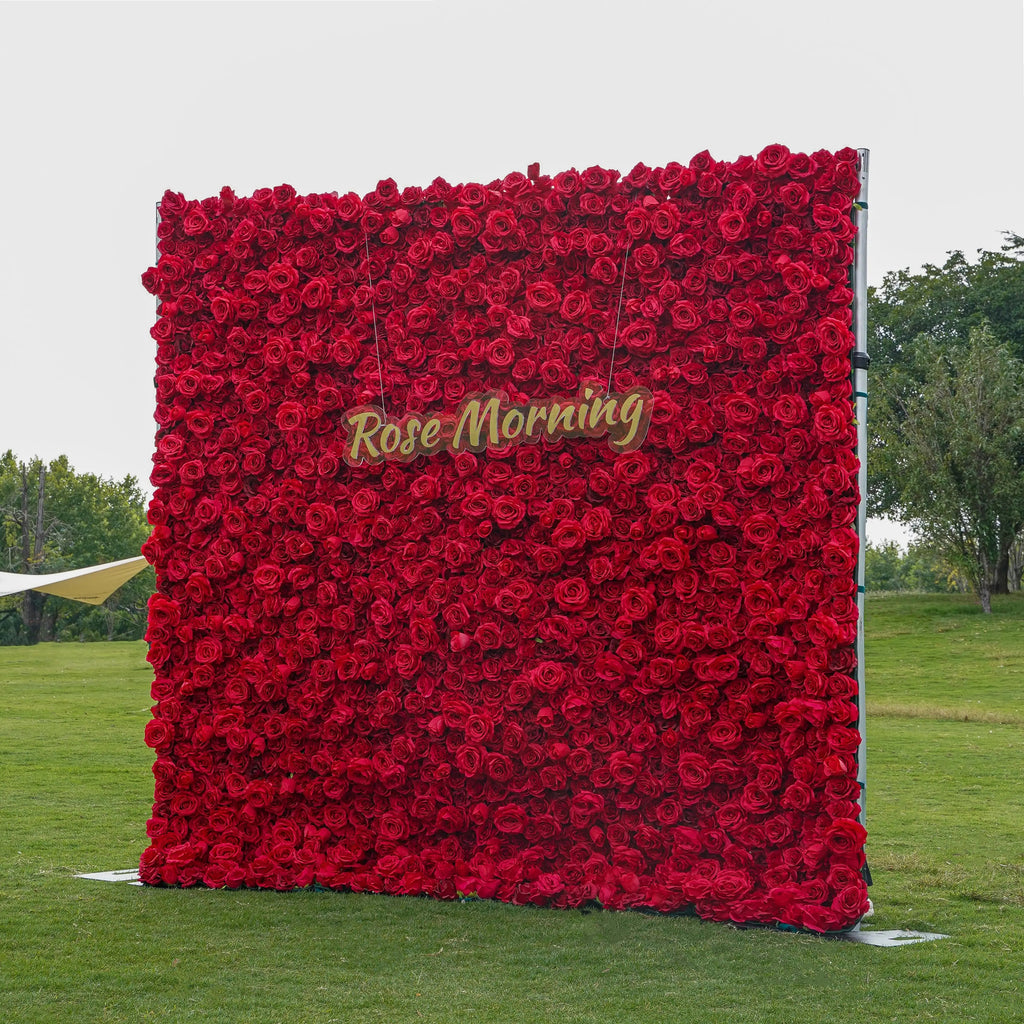 Yolanda | 4D Event-Ready Artificial Floral Wall Backdrop, Roll-Up Fabric | Shipping Included
