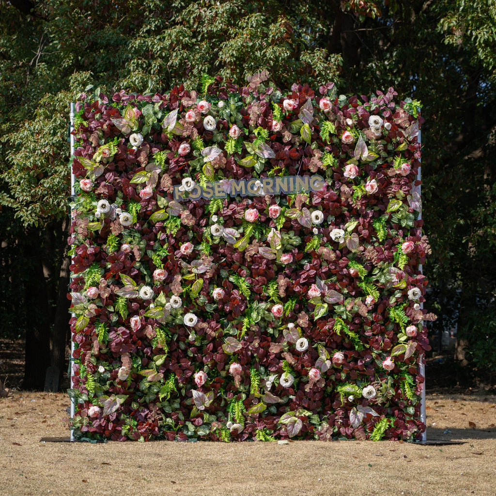 Adelaide | 4D Event-Ready Artificial Floral Wall Backdrop, Roll-Up Fabric | Shipping Included
