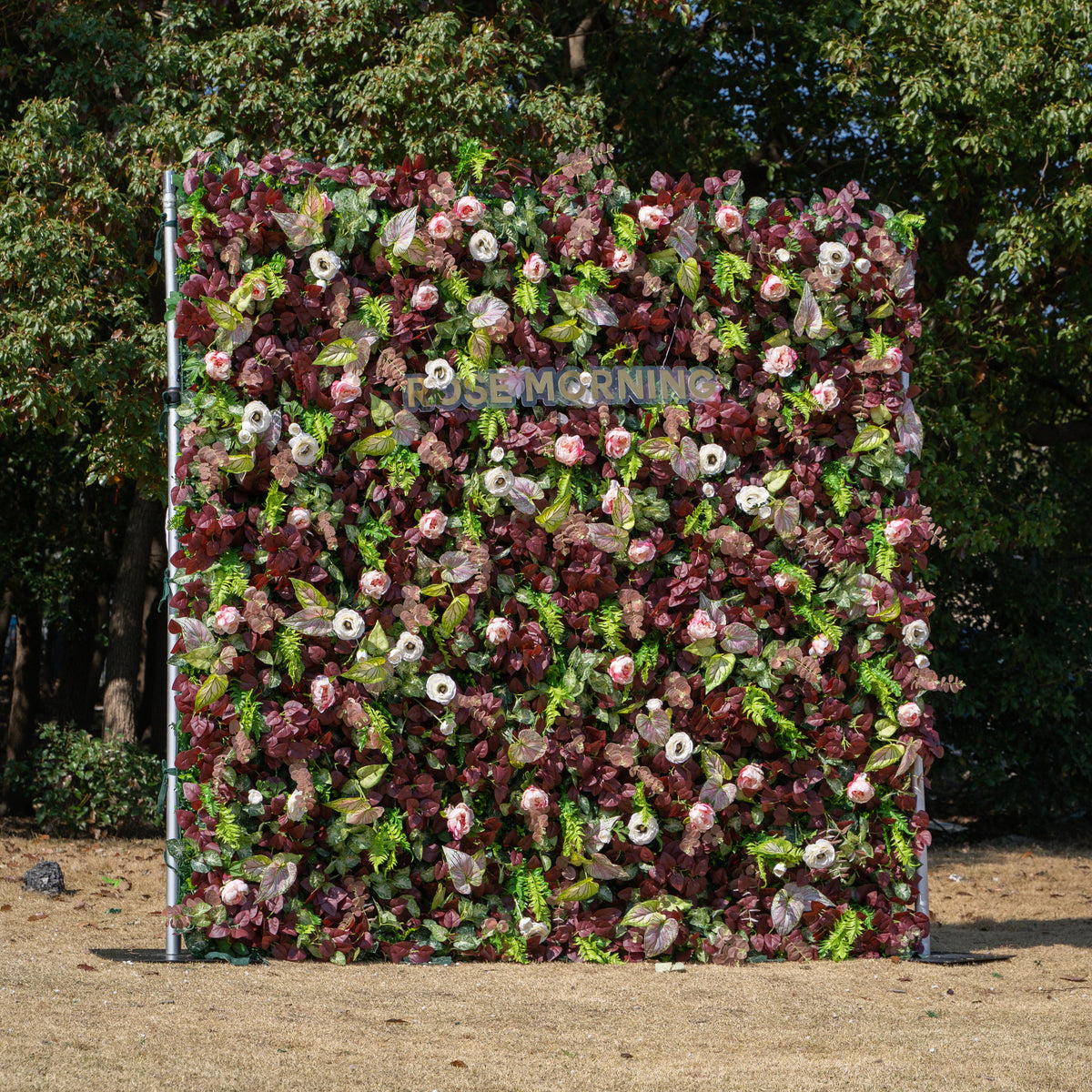 Adelaide | 4D Event-Ready Artificial Floral Wall Backdrop, Roll-Up Fabric | Shipping Included