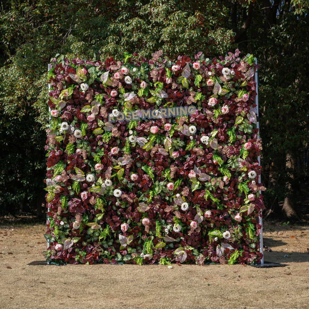 Adelaide | 4D Event-Ready Artificial Floral Wall Backdrop, Roll-Up Fabric (Ready to ship-Only USA) | Shipping Included